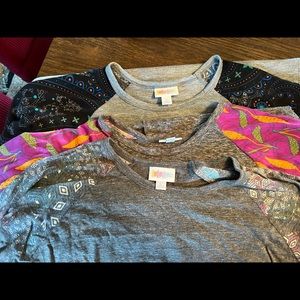 LuLaRoe Randy 3 pack size L. New or rarely worn.